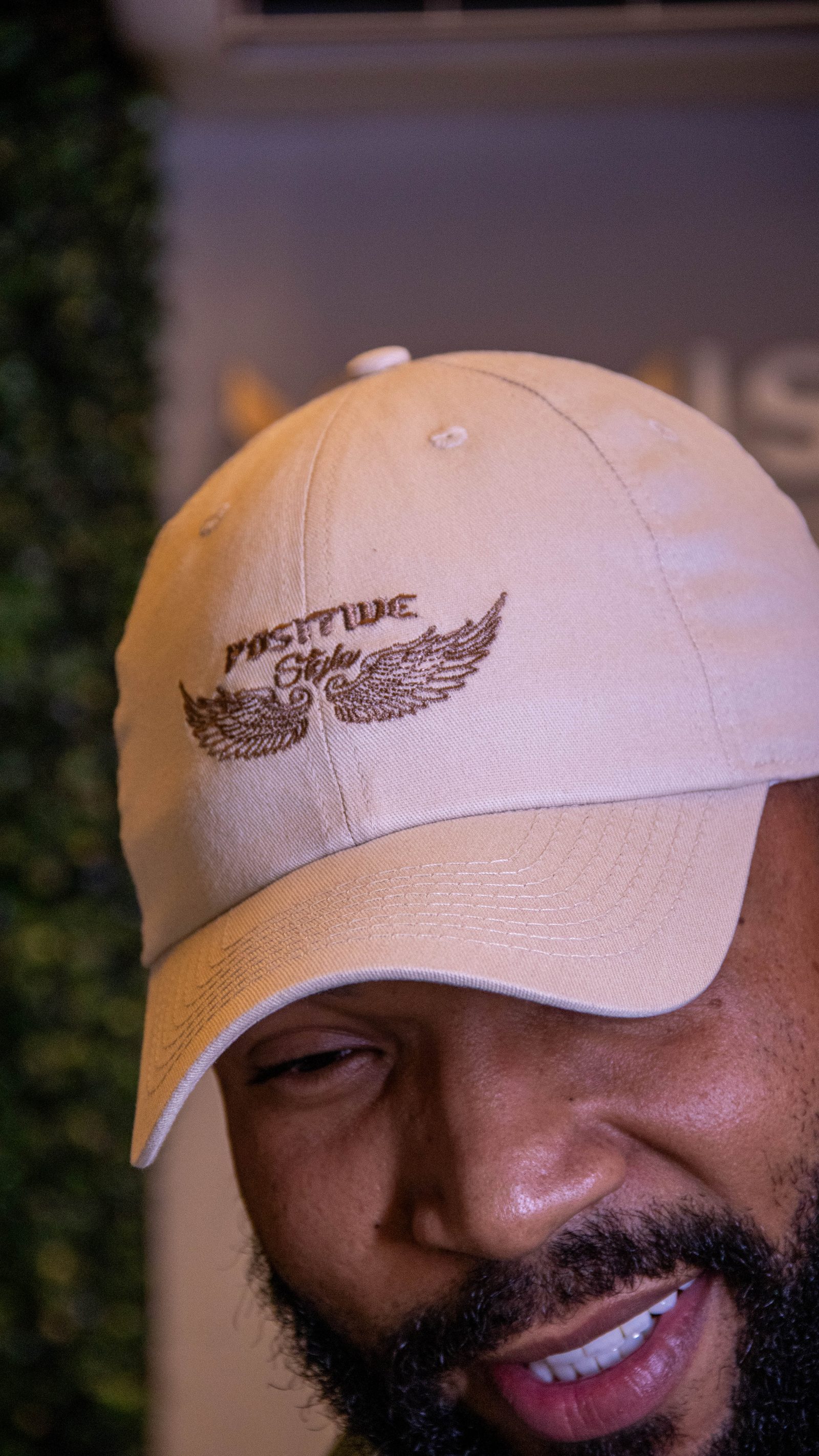 Boné Positive Style Bege