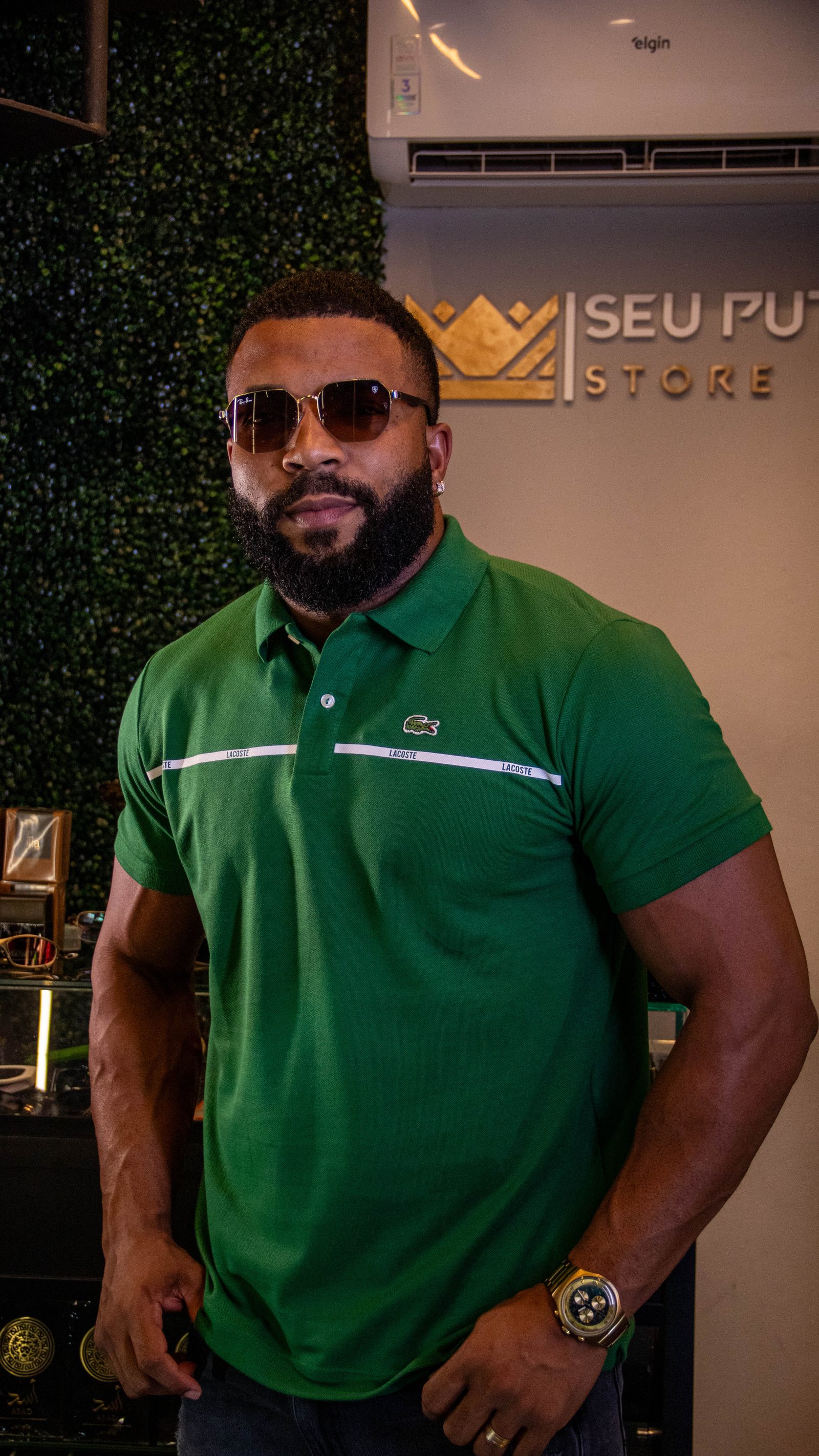 Polo Lacoste Verde